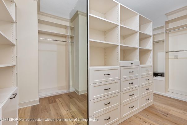 Interior, Walk-in Closets, Wood Texture Flooring