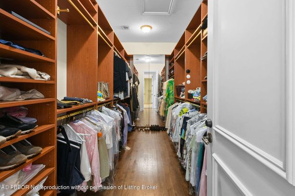 Interior, Walk-in Closets, Wood Texture Flooring