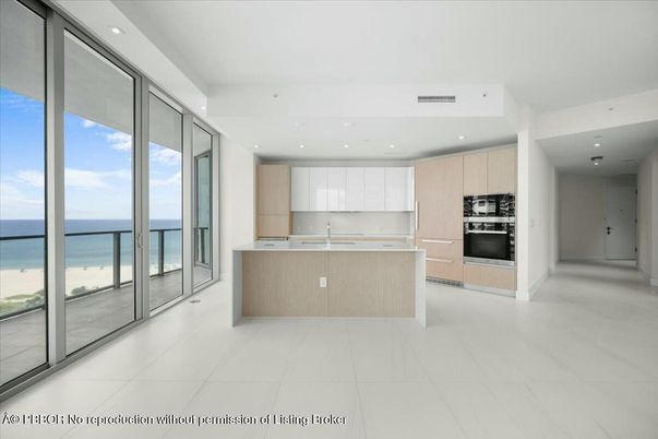 Interior, Kitchen, Recessed Lighting, Stainless Steel Appliances, Water
