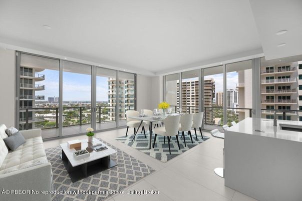 Dining room, Interior, Living room, Recessed Lighting