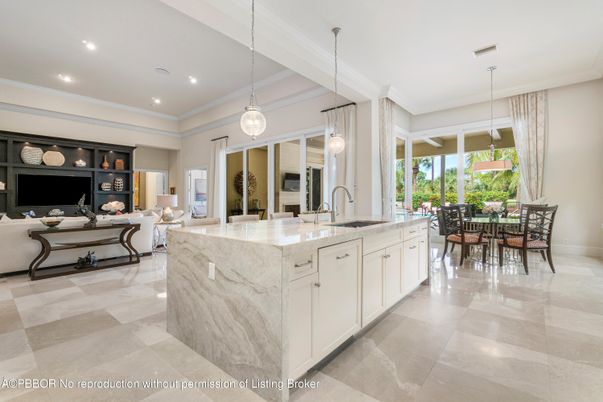 Dining room, Interior, Kitchen, Living room, Pendant Lights, Recessed Lighting
