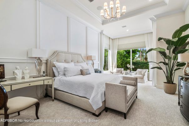 Bedroom, Chandelier, Interior, Recessed Lighting
