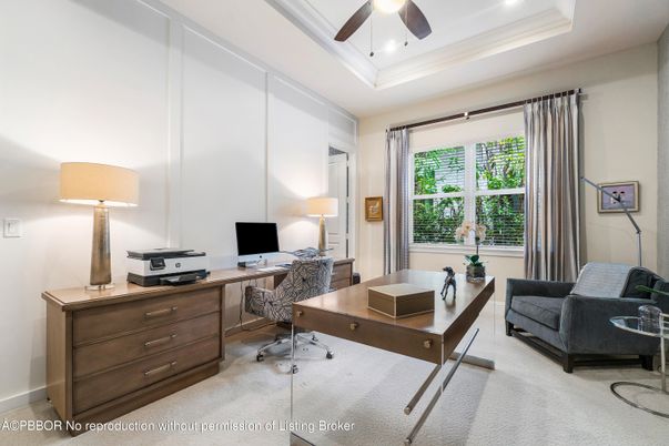 Home Office, Interior, Recessed Lighting