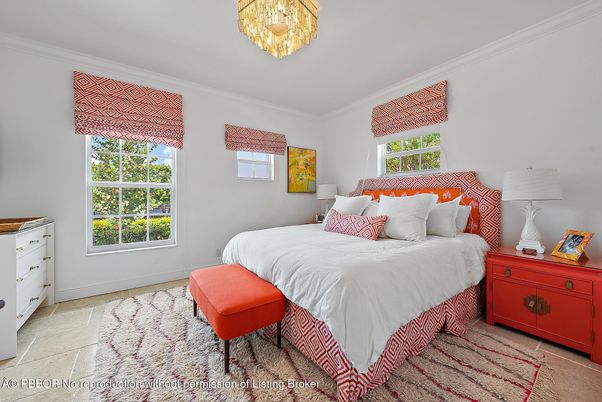 Bedroom, Chandelier, Interior