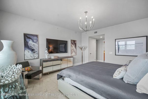 Bedroom, Chandelier, Interior, Marble