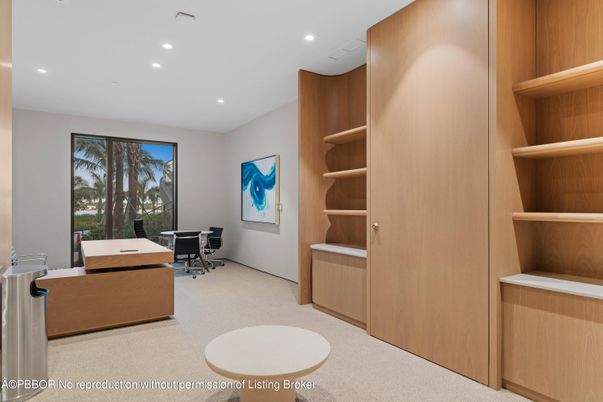 Home Office, Interior, Recessed Lighting