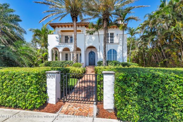 Backyard, Exterior, Facade, Spanish Mediterranean