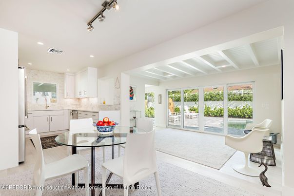 Dining room, Interior, Kitchen, Recessed Lighting