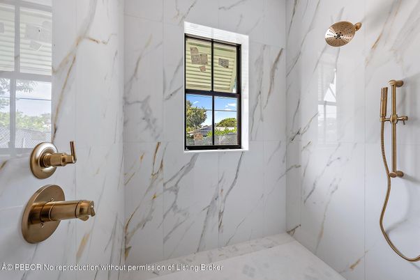 Bathroom, Interior, Marble Walls