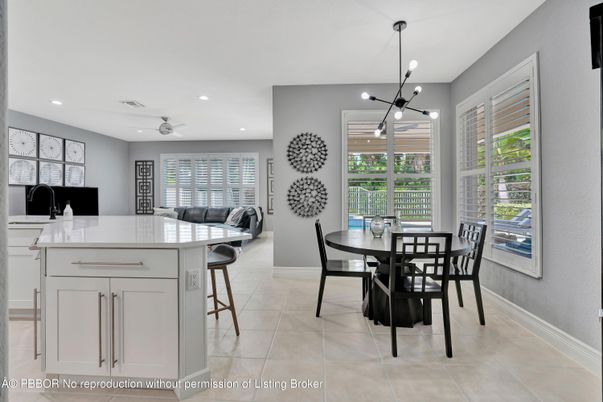 Dining room, Interior, Pendant Lights, Recessed Lighting