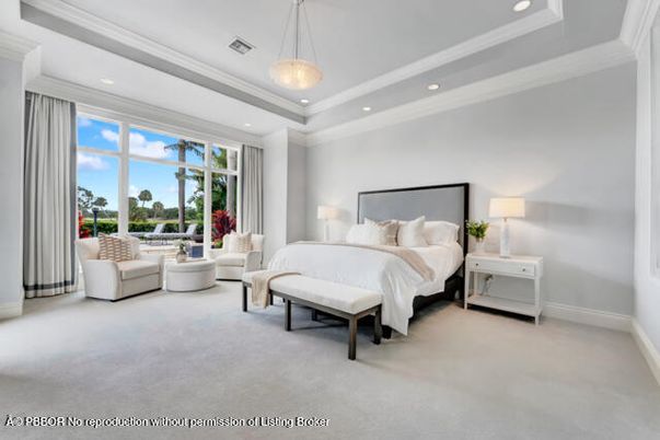 Bedroom, Interior, Pendant Lights, Recessed Lighting