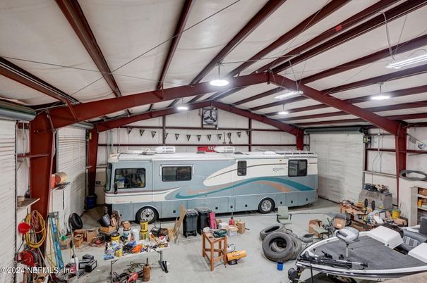 Garage, Interior, Recessed Lighting
