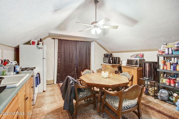 Dining room, Interior, Kitchen