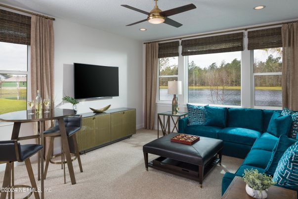 Interior, Living room, Recessed Lighting, Water