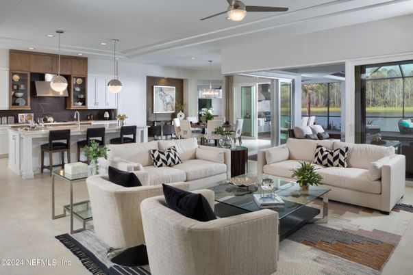 Dining room, Interior, Kitchen, Living room, Pendant Lights, Recessed Lighting