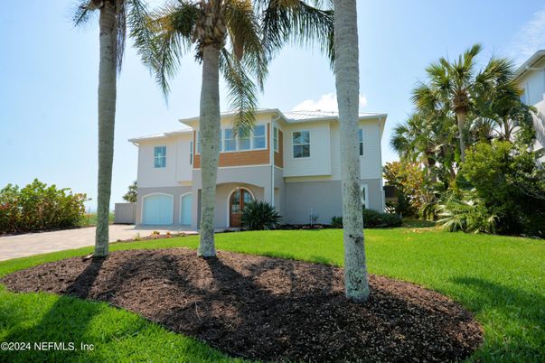 Attached, Backyard, Exterior, Facade, Spanish Mediterranean