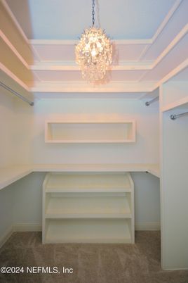 Chandelier, Interior