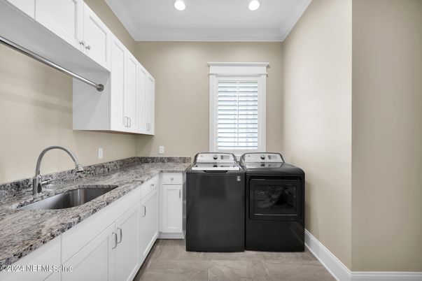 Interior, Recessed Lighting, Washer
