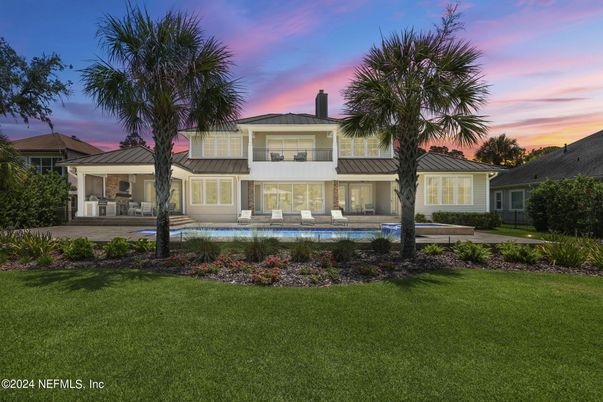 Backyard, Exterior, Facade, Mediterranean