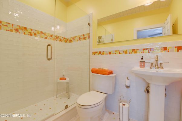 Bathroom, Glass Shower, Interior