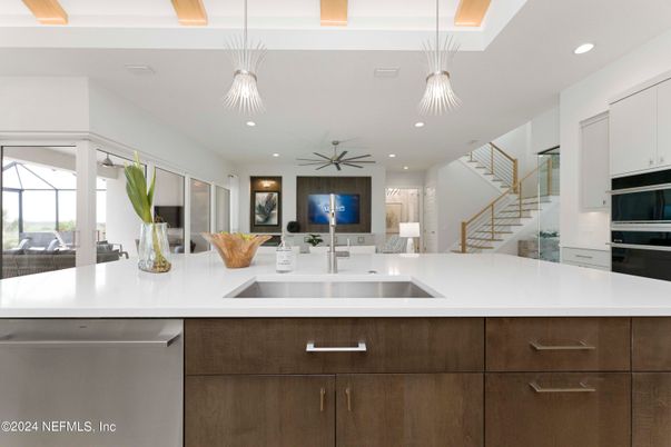 Interior, Kitchen, Pendant Lights, Recessed Lighting