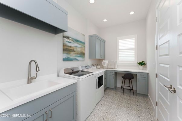 Interior, Recessed Lighting, Washer