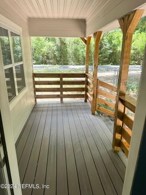 Exterior, Wood Texture Flooring