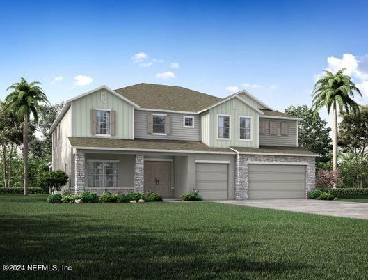 Attached, Exterior, Facade, Farmhouse