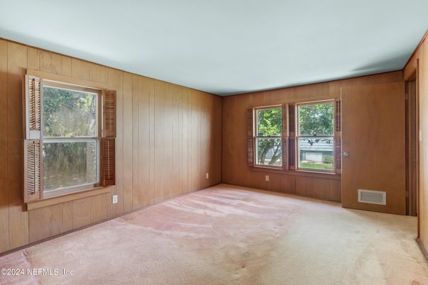 Empty room, Interior, Wooden Walls