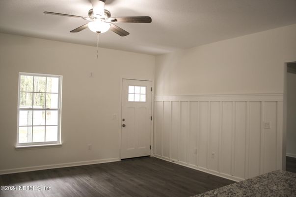 Empty room, Interior, Wood Texture Flooring