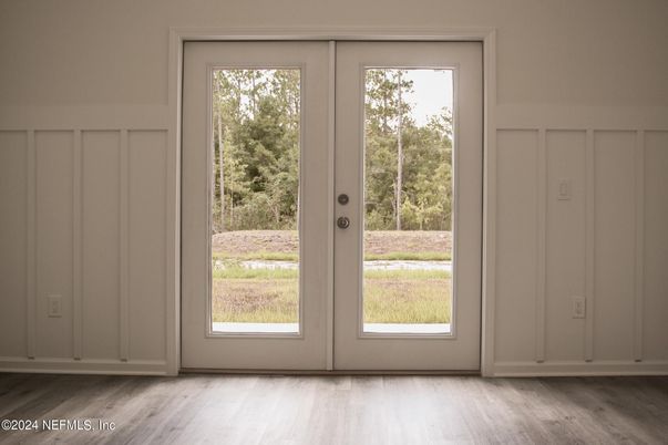 Empty room, Interior, Wood Texture Flooring