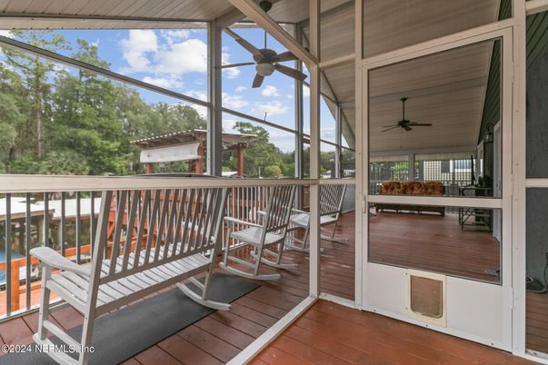 Interior, Sun Room, Wood Texture Flooring