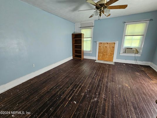Empty room, Interior, Wood Texture Flooring