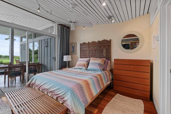 Bedroom, Dining room, Interior, Wood Texture Flooring