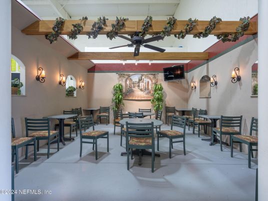 Dining room, Interior, Wooden Beams