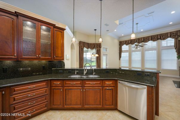 Interior, Kitchen, Pendant Lights, Recessed Lighting