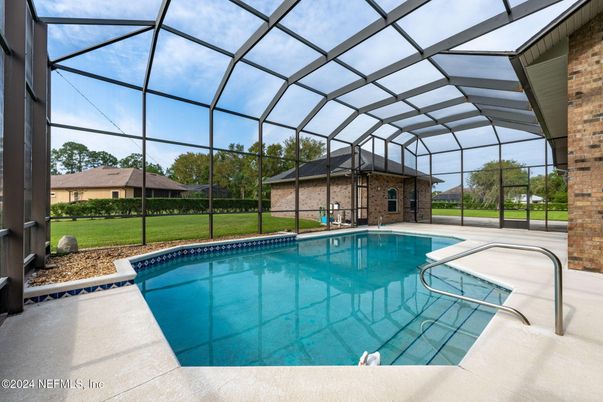 Glass Ceilings, Interior, Pool, Stone Walls, Sun Room