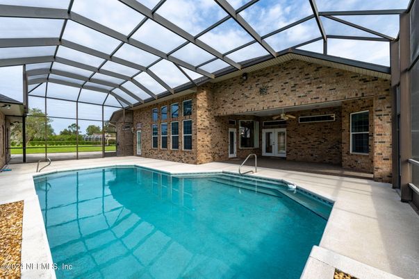 Glass Ceilings, Interior, Pool, Stone Walls, Sun Room