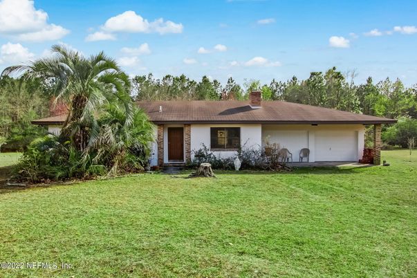 Attached, Backyard, Exterior, Facade, Ranch