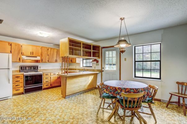 Dining room, Interior, Kitchen, Pendant Lights