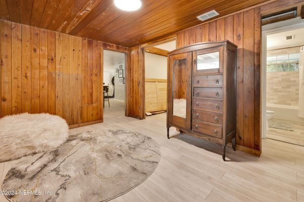 Interior, Recessed Lighting, Wooden Ceilings, Wood Texture Flooring, Wooden Walls