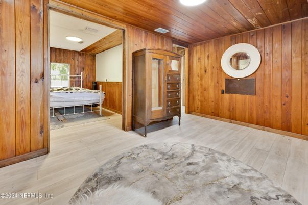 Interior, Recessed Lighting, Wooden Ceilings, Wood Texture Flooring, Wooden Walls