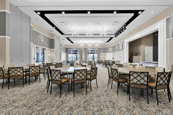 Chandelier, Dining room, Interior, Recessed Lighting