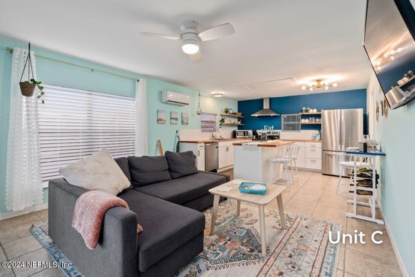 Interior, Kitchen, Living room