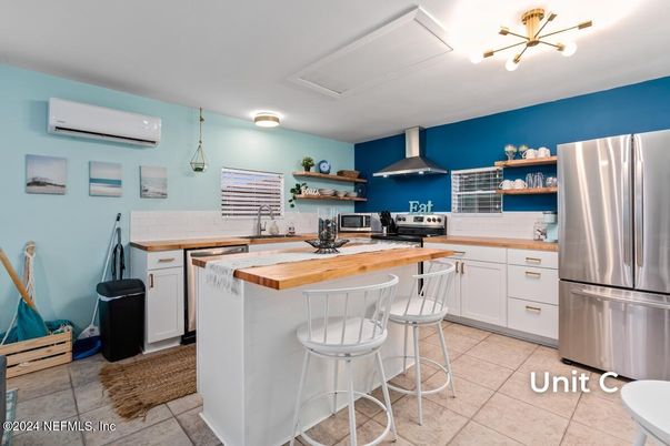 Interior, Kitchen, Stainless Steel Appliances