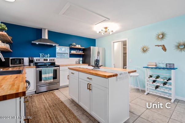 Interior, Kitchen, Stainless Steel Appliances