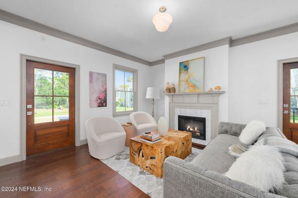 Fireplace, Interior, Living room, Wood Texture Flooring