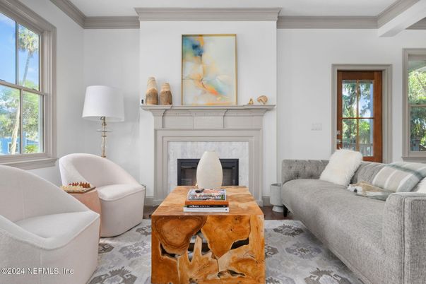 Fireplace, Interior, Living room