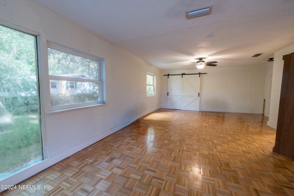 Empty room, Interior, Wood Texture Flooring