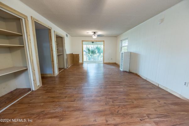 Empty room, Interior, Wood Texture Flooring